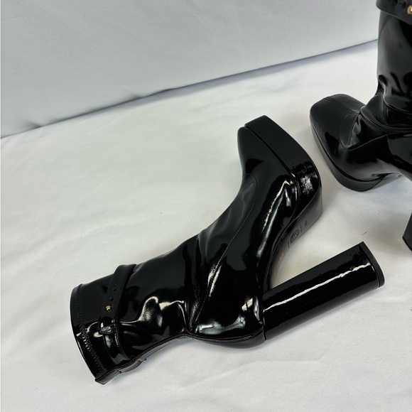 VERSACE
Versace Women's Black High Heel Platform Boots - Picture 9 of 11